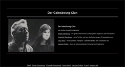 Desktop Screenshot of gainsbourg.magiers.de